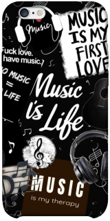 Чохол на Apple iPhone 6/6s plus (5.5") Music is Life фото 1 з 1