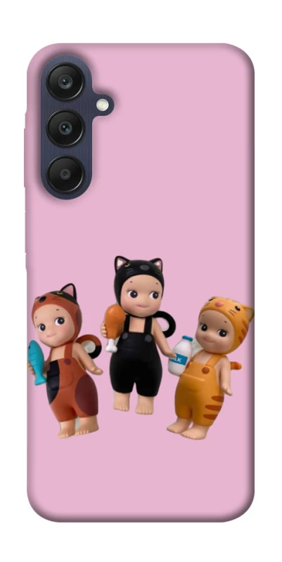 Чохол на Samsung Galaxy A25 5G Cat Cafe Trio фото 1 з 1