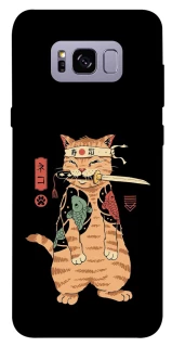 Чохол на Samsung G955 Galaxy S8 Plus Кіт-самурай фото 1 з 1