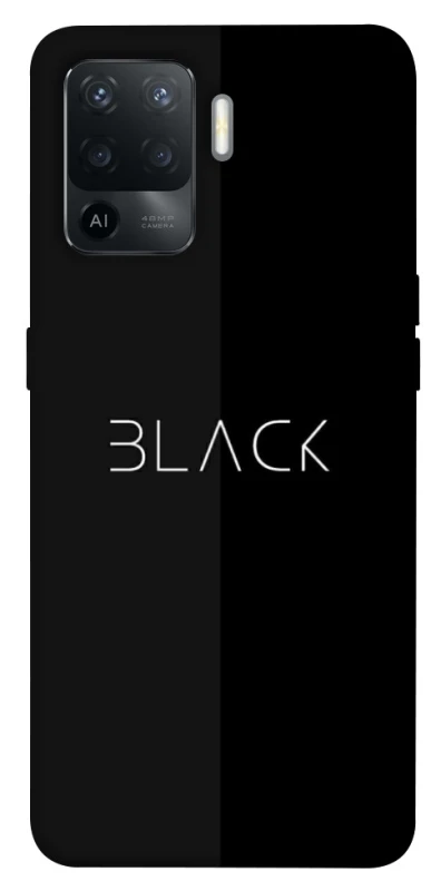 Чохол на Oppo Reno 5 Lite Black фото 1 з 1