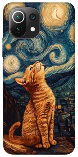 Чохол на Xiaomi Mi 11 Lite van gogh cat фото 1 з 1