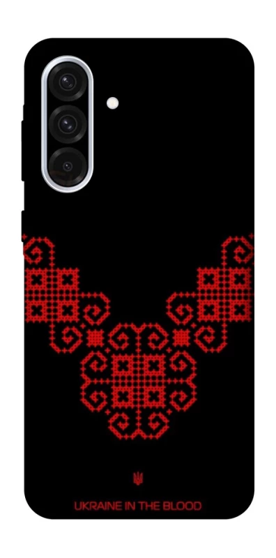 Чохол на Samsung Galaxy A36 5G Чорно-червона вишиванка фото 1 з 1