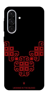Чохол на Samsung Galaxy A36 5G Чорно-червона вишиванка фото 1 з 1