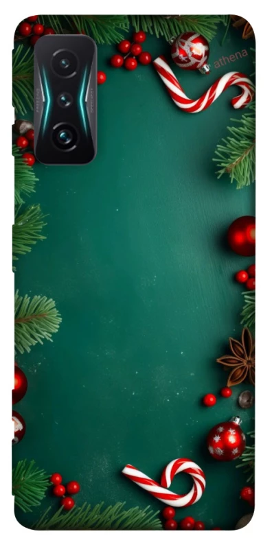 Чохол на Xiaomi Redmi K50 Gaming Новорічний v35 фото 1 з 1