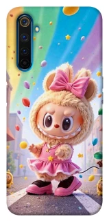 Чохол на Realme 6 Pro Labubu rainbow фото 1 з 1