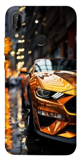 Чохол на Huawei P20 Lite Golden sports car фото 1 Чохол на Huawei P20 Lite Golden sports car фото 1 з 1