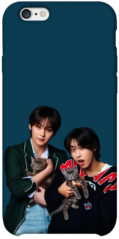 Чехол на Apple iPhone 6/6s plus (5.5") Lee Know and Han - Stray Kids фото 1 из 1