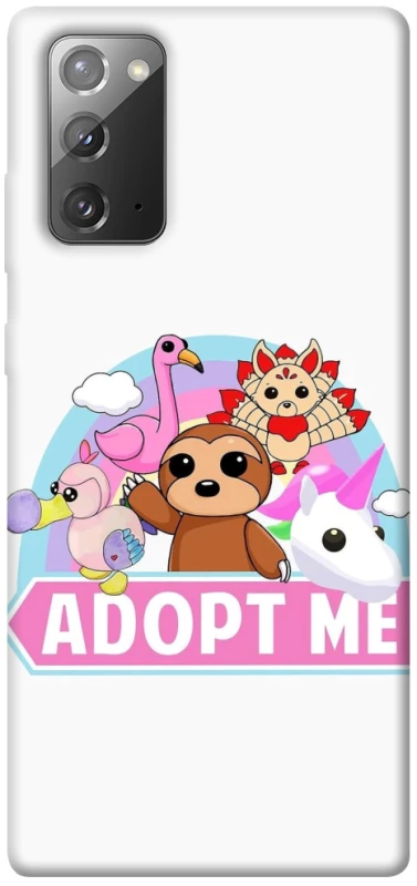 Чехол на Samsung Galaxy Note 20 Adopt Me Pets Logo фото 1 из 1