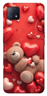 Чехол на Oppo A72 5G / A73 5G bear in hearts фото 1 из 1