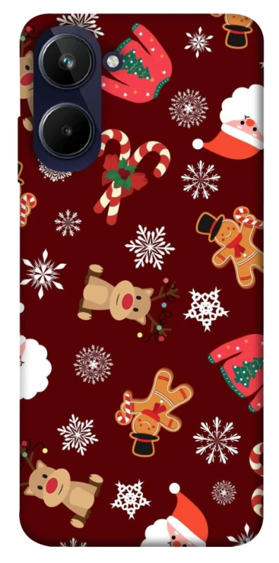 Чохол на Realme 10 4G Новорічний v6 фото 1 з 1