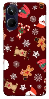 Чохол на Realme 10 4G Новорічний v6 фото 1 з 1