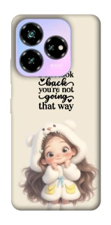 Чохол на ZTE Nubia V60 Desing Don't look back фото 1 з 1