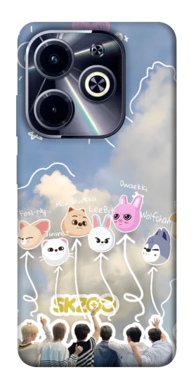 Чохол на Infinix Hot 40i Stray Kids Full Force фото 1 з 1