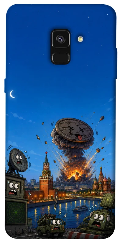 Чохол на Samsung A530 Galaxy A8 (2018) Moscow never sleeps ver.8 фото 1 з 1