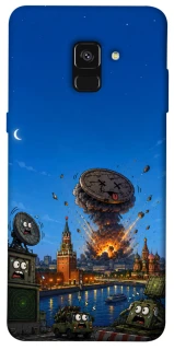 Чехол на Samsung A530 Galaxy A8 (2018) Moscow never sleeps ver.8 фото 1 из 1