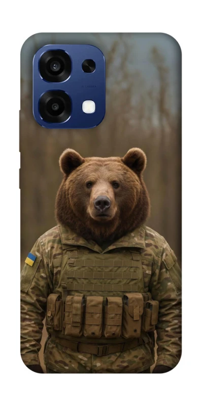 Чохол на Oppo A6 Pro 4G/5G Ведмідь захисник фото 1 з 2