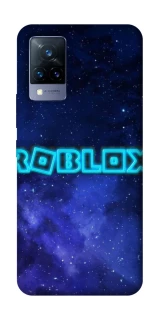 Чохол на Vivo V21 Roblox Space Logo Blue фото 1 з 1