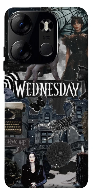 Чохол на Tecno Spark Go 2023 Wednesday Collage ver.2 фото 1 з 1