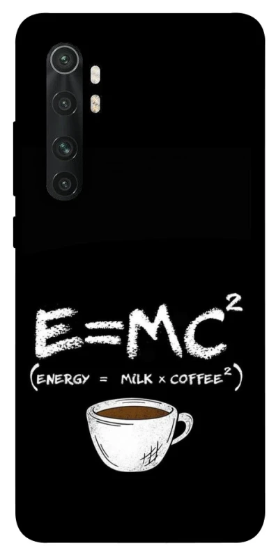 Чохол на Xiaomi Mi Note 10 Lite Coffee formula фото 1 з 1