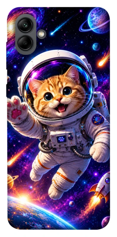 Чохол на Samsung Galaxy A04 Space Cat фото 1 з 1