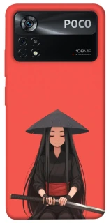 Чохол на Xiaomi Poco X4 Pro 5G Red samurai фото 1 з 1