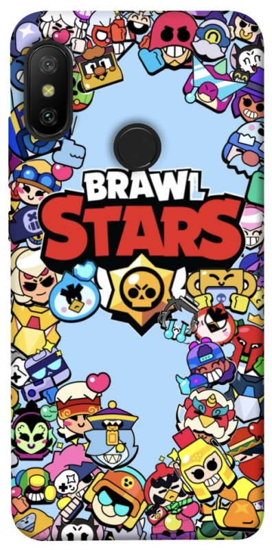 Чехол на Xiaomi Mi A2 Lite / Xiaomi Redmi 6 Pro Brawl Stars ver.2 фото 1 из 1