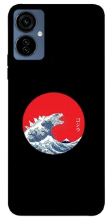 Чехол на TECNO Camon 19 Neo Волны Японии фото 1 из 1