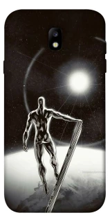 Чохол на Samsung J730 Galaxy J7 (2017) Срібний серфер фото 1 з 1