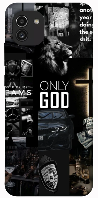 Чохол на Samsung Galaxy A03 Only God фото 1 з 1