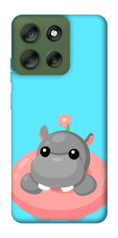 Чехол на Motorola Moto G56 5G Adopt Me Hippo Floatie фото 1 из 1