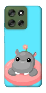 Чохол на Motorola Moto G56 5G Adopt Me Hippo Floatie фото 1 з 1