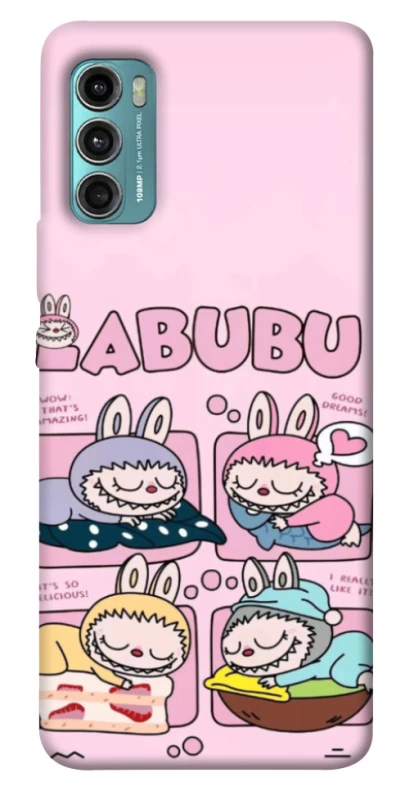 Чохол на Motorola Moto G60 Labubu Dreams Collage фото 1 з 1