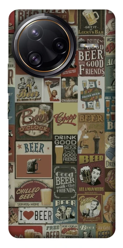 Чохол на Xiaomi Poco F7 Ultra Retro collage ver.1 фото 1 з 1