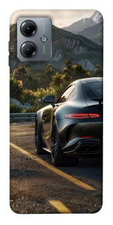 Чохол на Motorola Moto G14 Car in the mountains фото 1 з 1