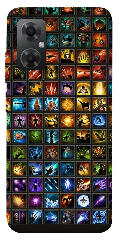 Чехол на Xiaomi Redmi Note 11R Abilities menu ver.3 фото 1 из 1