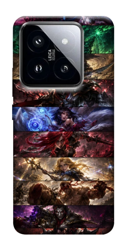 Чохол на Xiaomi 14 Pro League of Legends фото 1 з 1