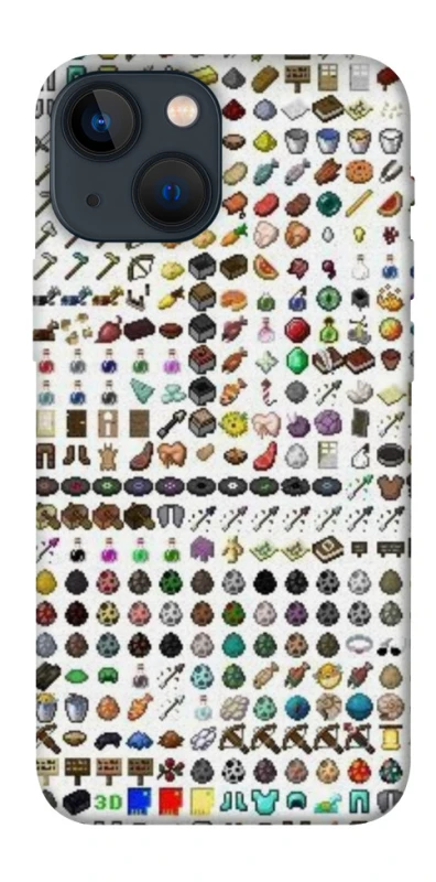 Чохол на Apple iPhone 13 mini (5.4") Minecraft v2 фото 1 з 1