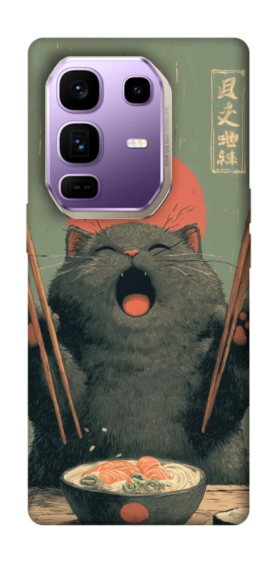 Чохол на Infinix Note 50 Pro+ Hungry Cat фото 1 з 1