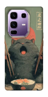 Чехол на Infinix Note 50 Pro+ Hungry Cat фото 1 из 1