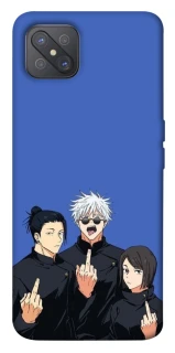 Чехол на Oppo A92s jujutsu kaisen v3 фото 1 из 1