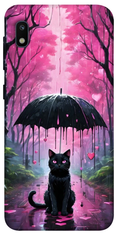 Чохол на Samsung Galaxy A10 (A105F) Black cat фото 1 з 1