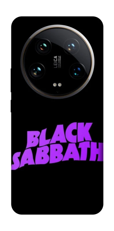Чохол на Xiaomi 14 Ultra Black Sabbath logo ver.1 фото 1 з 1