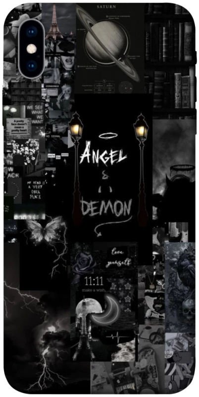 Чехол на Apple iPhone X (5.8") Angel & Demon фото 1 из 1