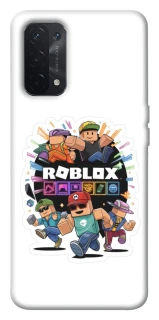 Чехол на Oppo A54 5G / A74 5G Roblox logo ver.3 фото 1 из 1