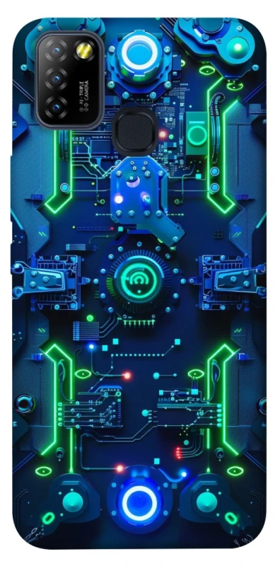 Чохол на Infinix Hot 10 Lite CyberPhone v3 фото 1 з 1