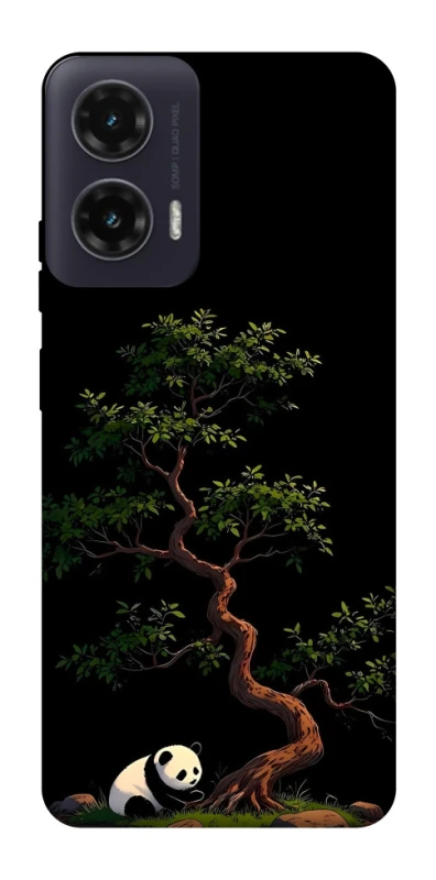 Чохол на Motorola Moto G35 Panda and tree фото 1 з 1