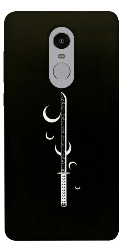 Чехол на Xiaomi Redmi Note 4X / Note 4 (Snapdragon) Самурай всегда с катаной фото 1 из 1