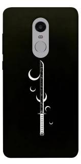 Чехол на Xiaomi Redmi Note 4X / Note 4 (Snapdragon) Самурай всегда с катаной фото 1 из 1