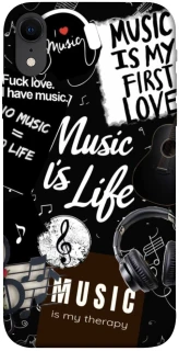 Чохол на Apple iPhone XR (6.1") Music is Life фото 1 з 1