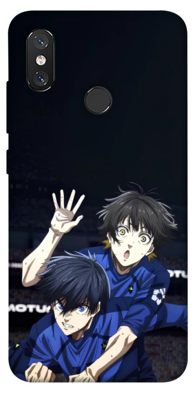 Чохол на Xiaomi Mi 8 Blue Lock v2 фото 1 з 1